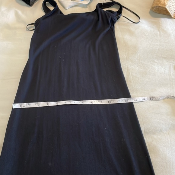 Club Monaco Maxi Muscle Shirt Back long and lean dress. - Picture 6 of 7